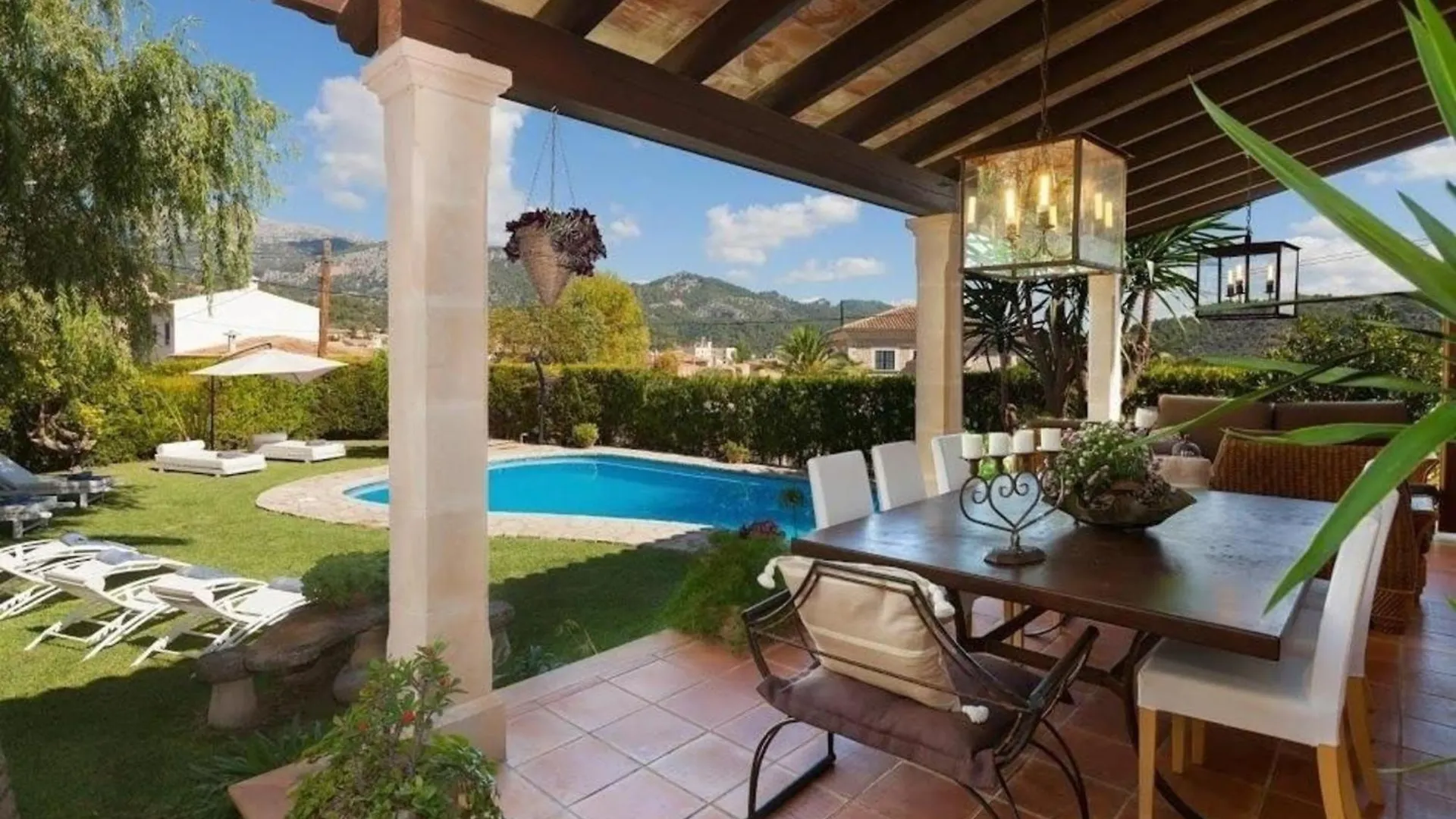 Ferienhaus In Mancor De La Vall Mit Terrasse Und Garten Und Bergblick Mancor del Valle Σπίτι διακοπών